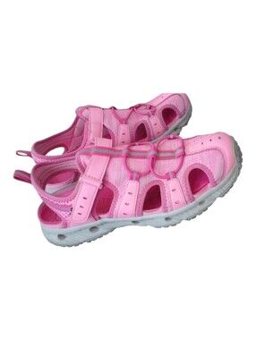 Tony Little Cheeks Fit Body Pink All Terrain Water Sandals Sport Shoes 9